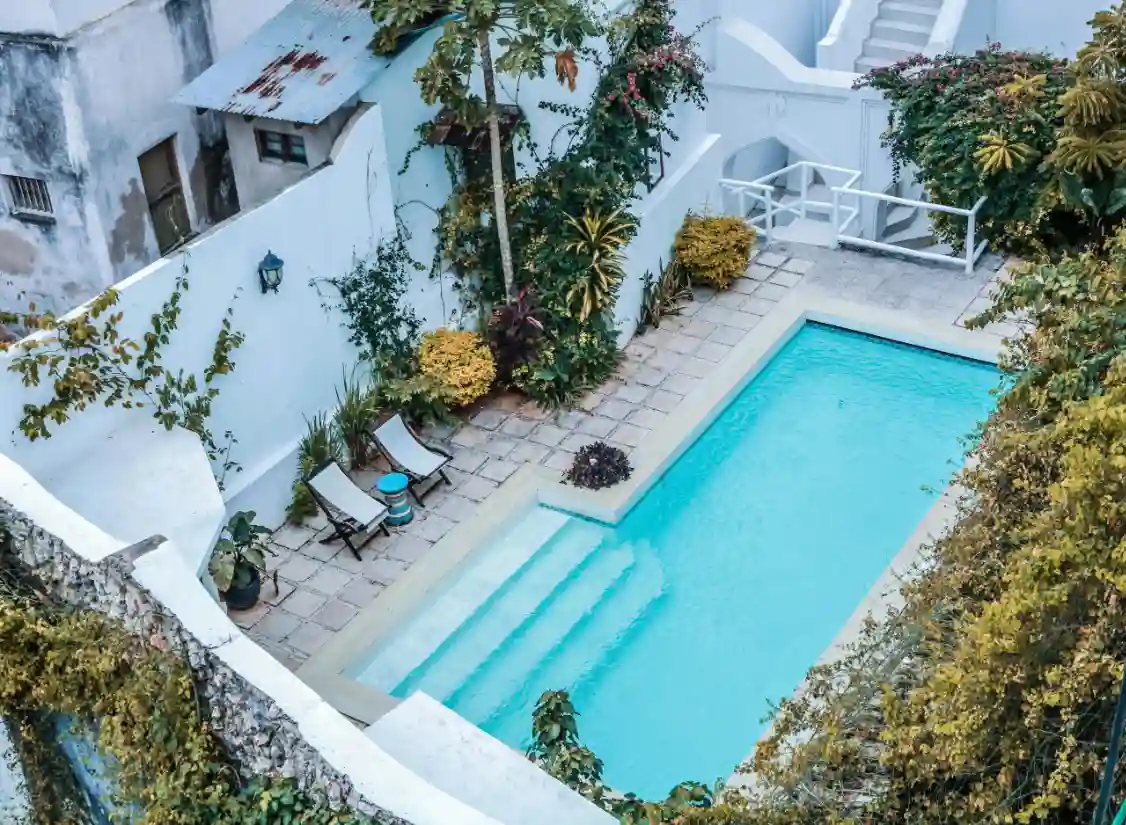 Piscina para jardín en Madrid